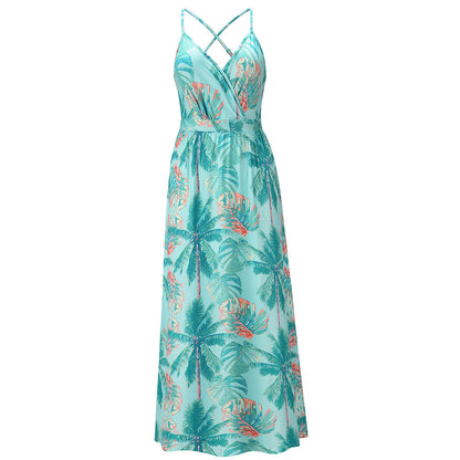 Emma floral strandkleid