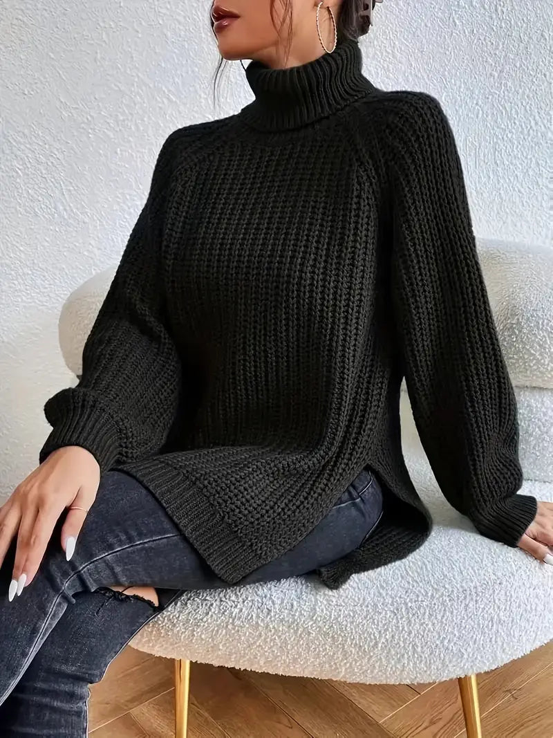 Damen Luxuriöser warmer Strickpullover