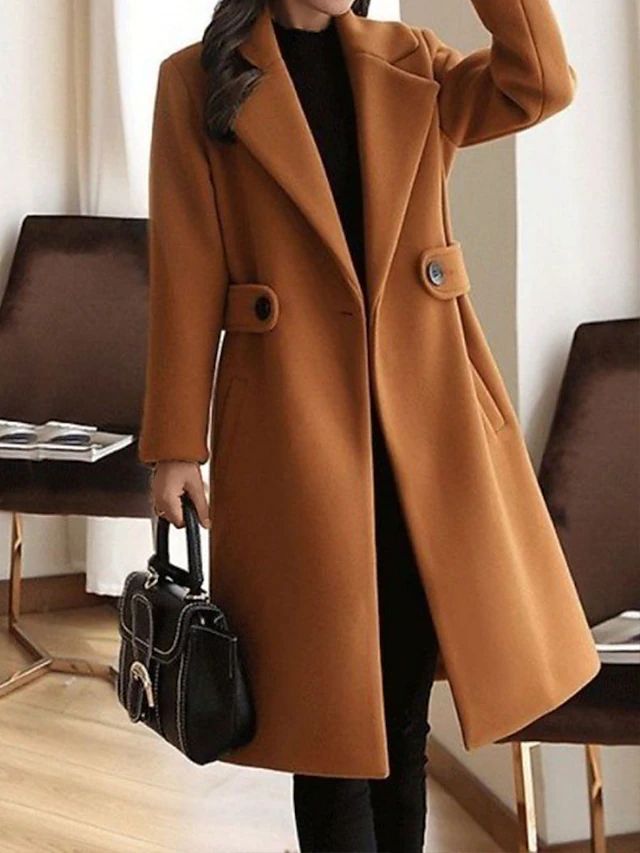 Luxuriöser Damen Trenchcoat mit Gürtel