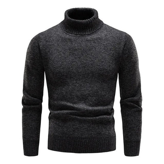 Eleganter Rollkragenpullover für Herren