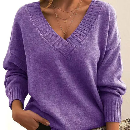 Stilvoller Damen-Kaschmirpullover