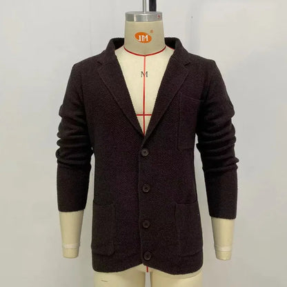 Lässiger Strick-Cardigan für Herren