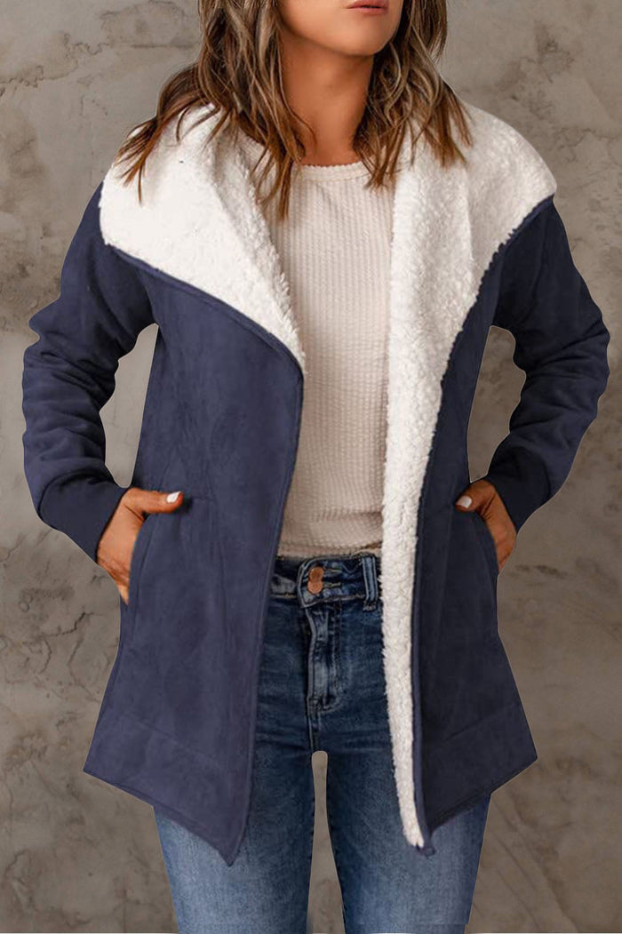 Damen Winterjacke mit Isolierter Innenschicht und Langen Ärmeln