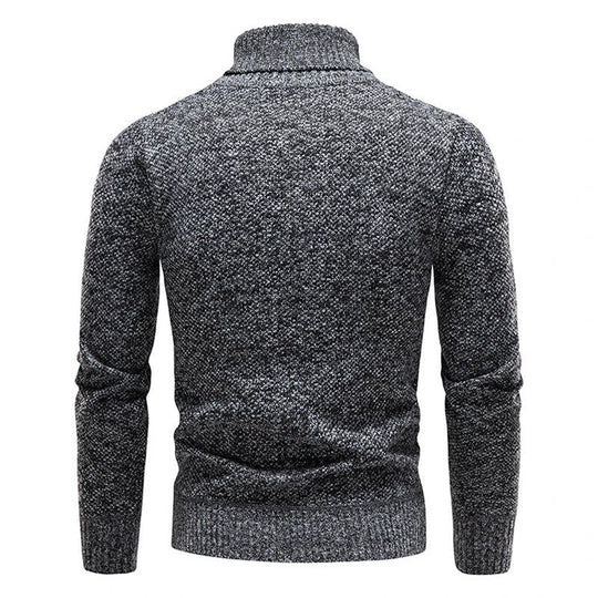 Eleganter Rollkragenpullover für Herren