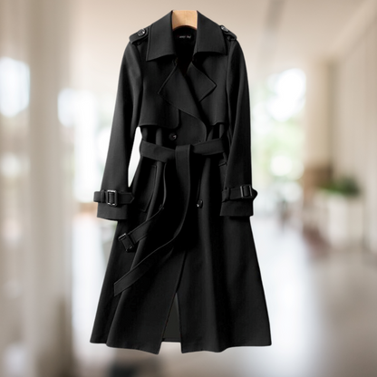 Damen Stilvoller Trenchcoat