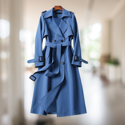 Damen Stilvoller Trenchcoat