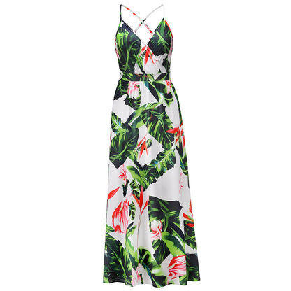 Emma floral strandkleid