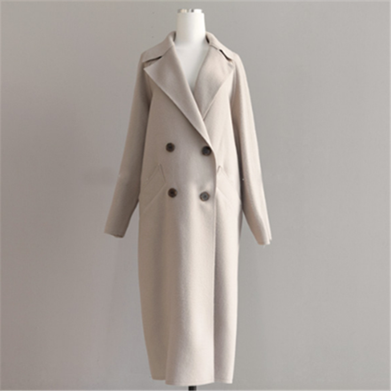 Stylischer Damen-Trenchcoat aus Wolle