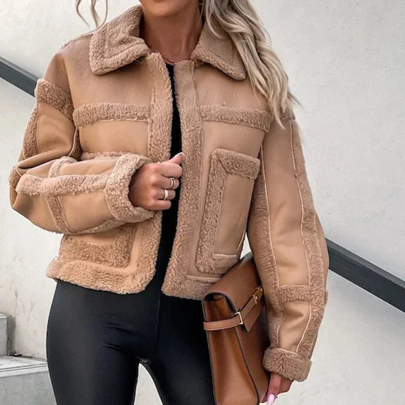 Elegante Damenlederjacke