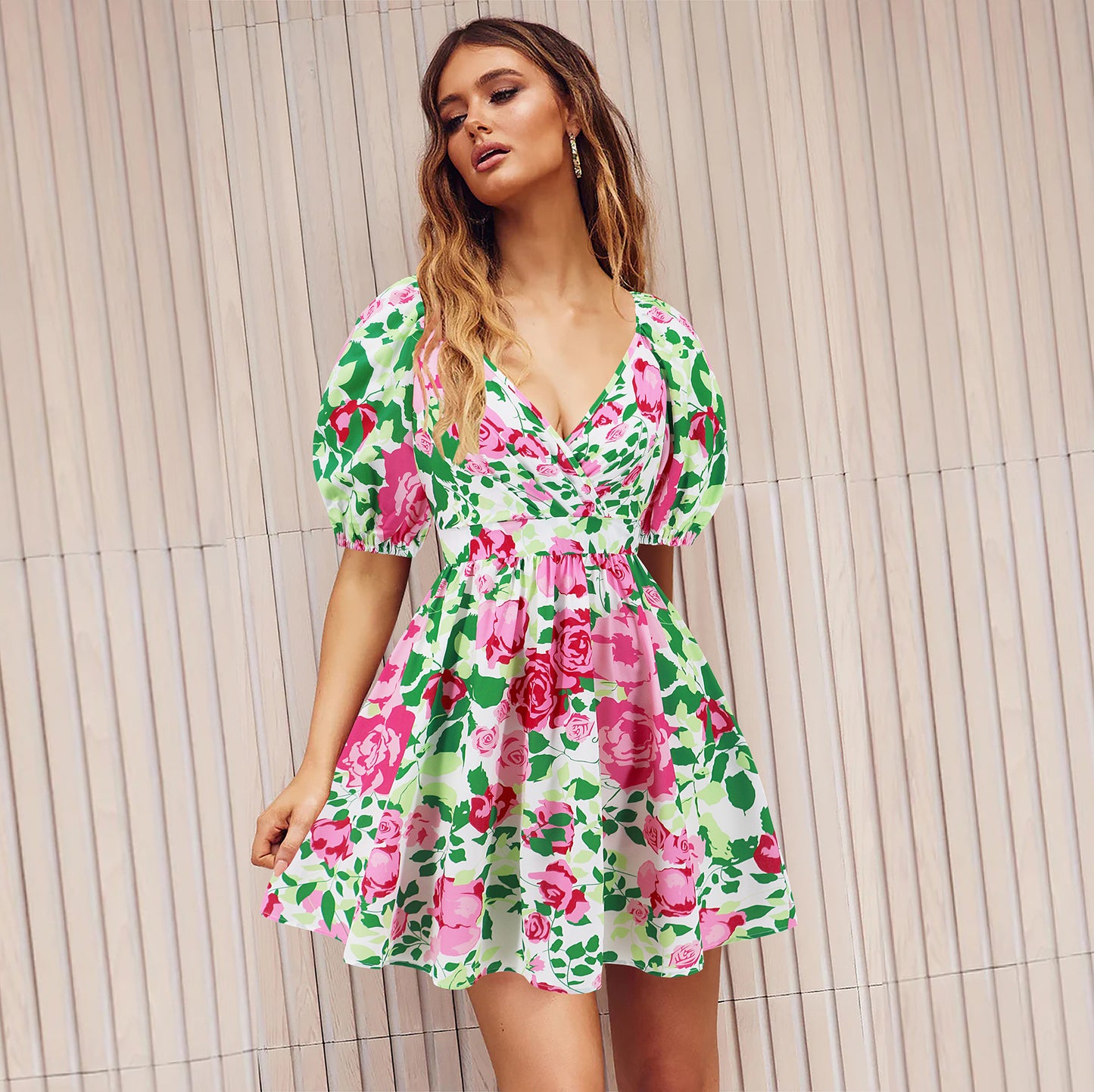 Ingrid Vacation Floral Mini