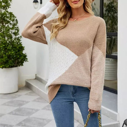 Mehrfarbiges Damen-Sweatshirt