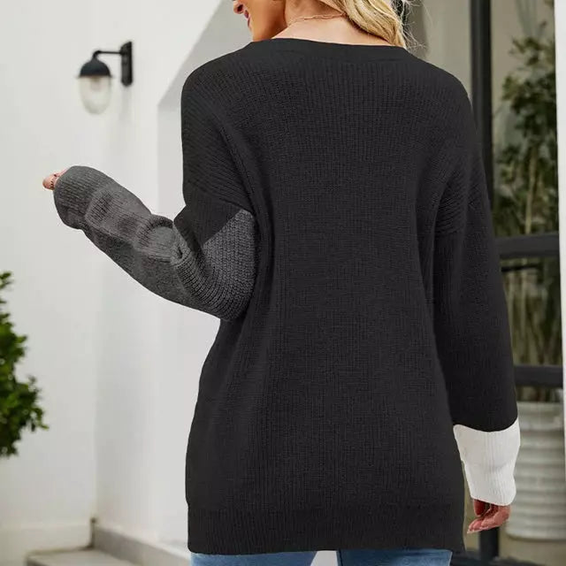 Mehrfarbiges Damen-Sweatshirt