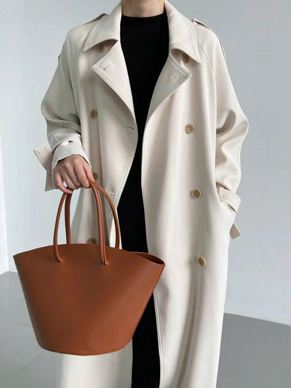 Stylischer Damen-Trenchcoat