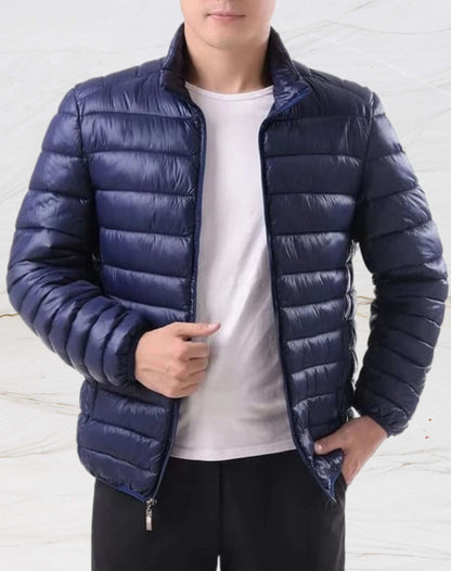 Lässige Baumwolljacke mit Taschen für Herren