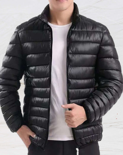 Lässige Baumwolljacke mit Taschen für Herren