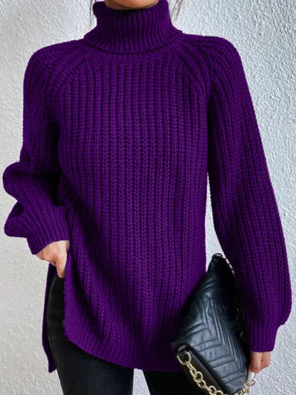 Damen Luxuriöser warmer Strickpullover