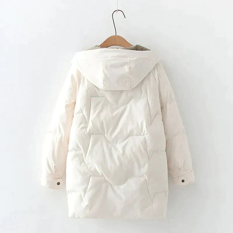 Damen Parka mit Kapuze