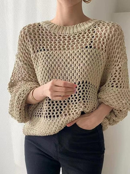 Trendiger Strickpullover für Damen