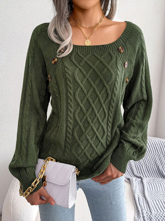 Vielseitiger Damen-Strickpullover