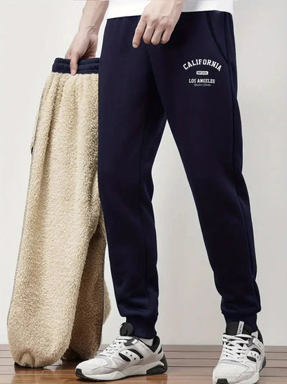 Bequeme Fleece-Jogginghose im Trendy California-Look