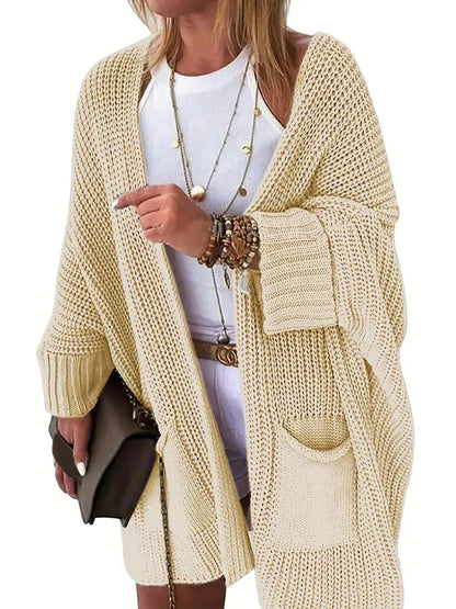 Bequeme Strickjacke mit praktischen Taschen für jeden Style