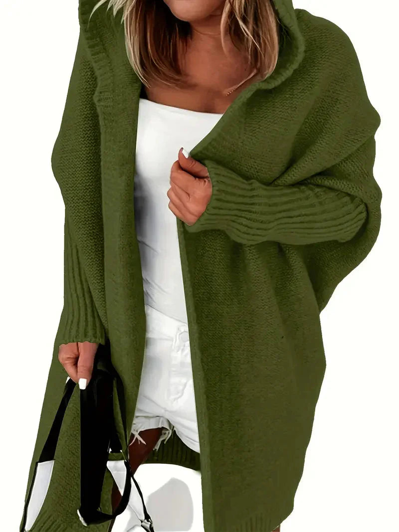 Bequemer Kapuzenpullover im Oversize-Style mit praktischen Taschen