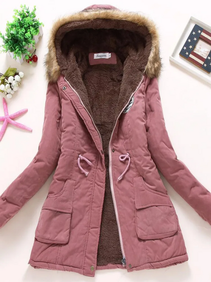 Bequemer und stilvoller Damen-Kapuzenparka