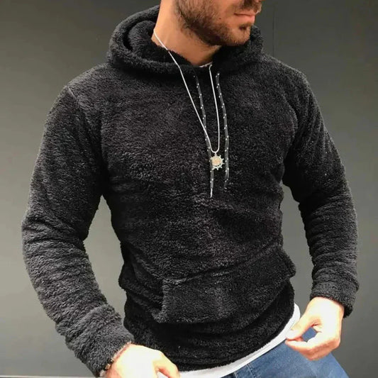 Bequemer und warmer Herren-Kapuzenpullover für entspannte Tage