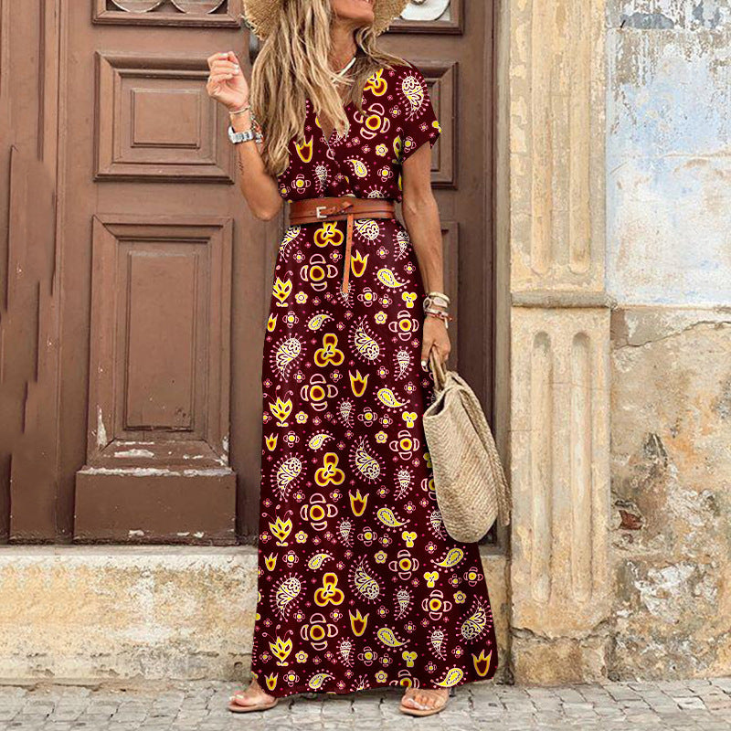 Claudia Modisches Boho-Kleid