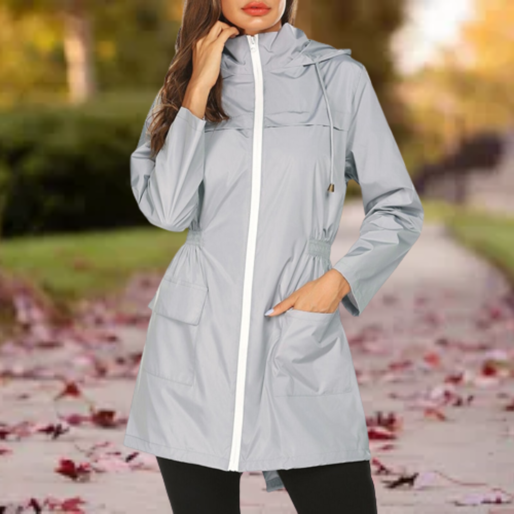 Damen Windjacke mit Kapuze