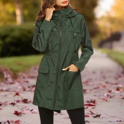 Damen Windjacke mit Kapuze