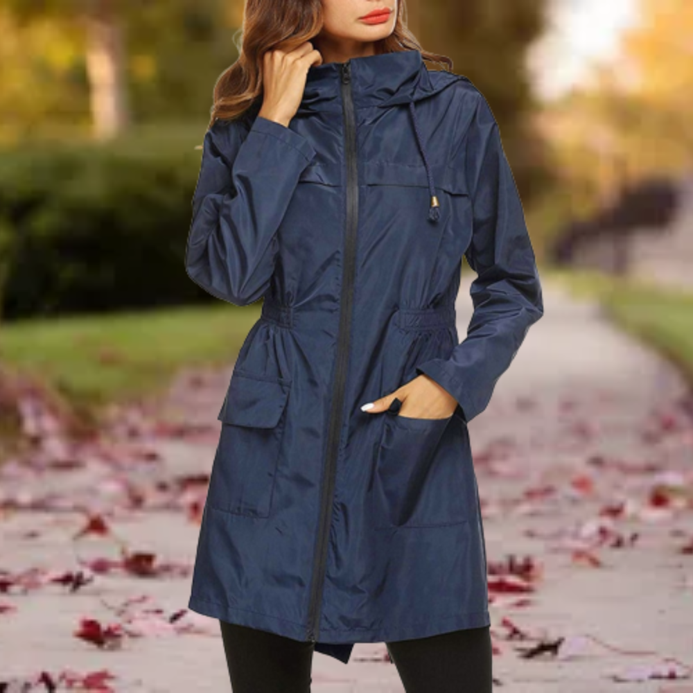 Damen Windjacke mit Kapuze