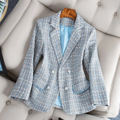 Eleganter Damen-Tweed-Blazer für stilvolle Auftritte