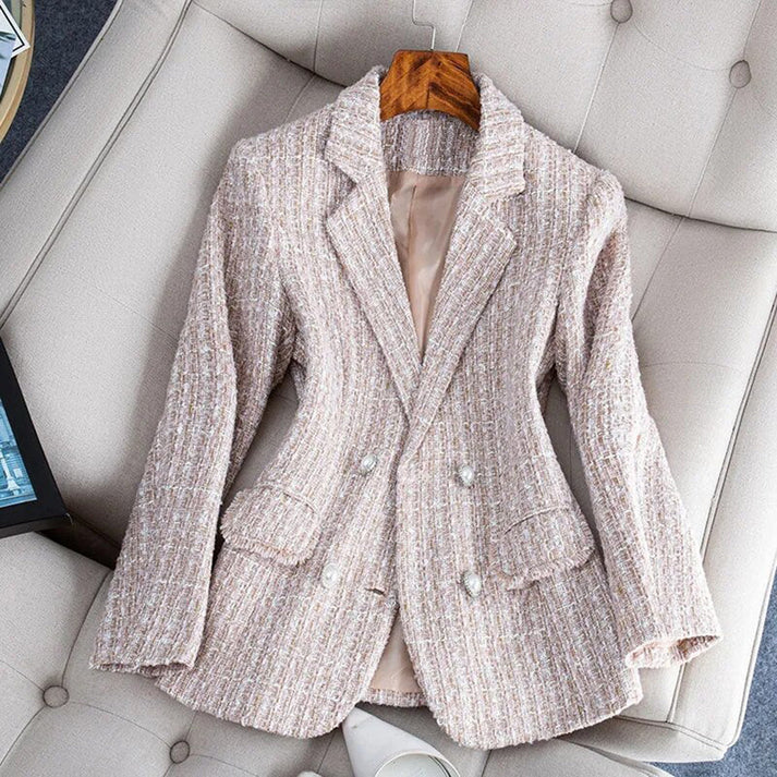 Eleganter Damen-Tweed-Blazer für stilvolle Auftritte