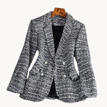 Eleganter Damen-Tweed-Blazer für stilvolle Auftritte