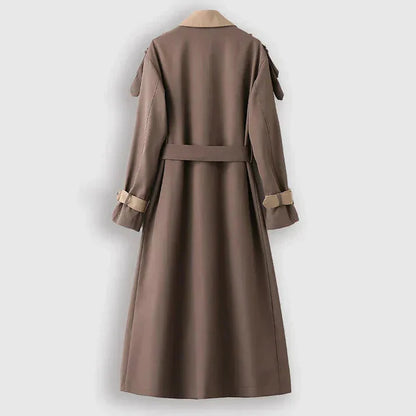 Eleganter langer Trenchcoat für stilvolle Auftritte