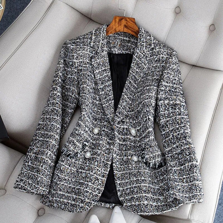 Eleganter Tweed-Blazer für stilvolle Outfits