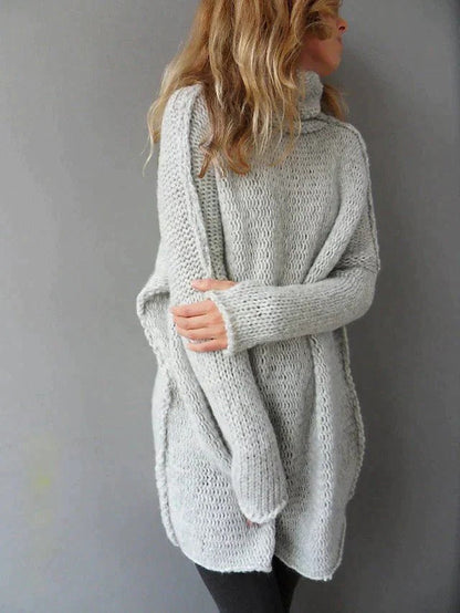 Luxuriöser Damen-Rollkragenpullover