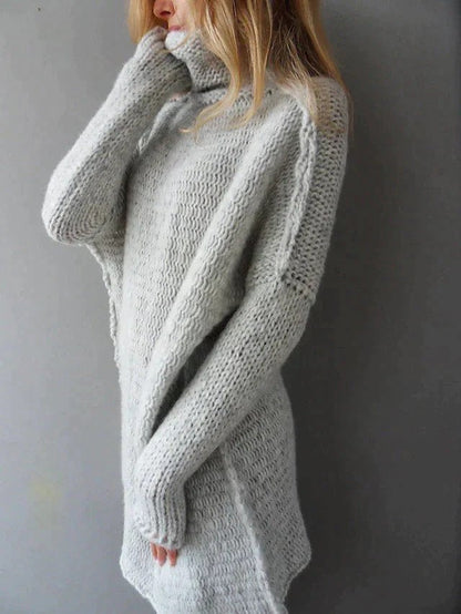 Luxuriöser Damen-Rollkragenpullover