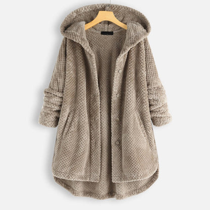 Gemütliche Oversize-Hoodiejacke für stilbewusste Frauen – Modern und Vielseitig