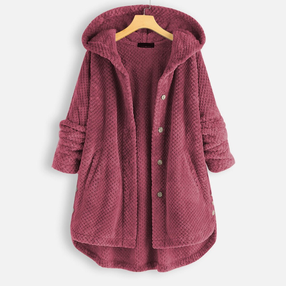 Gemütliche Oversize-Hoodiejacke für stilbewusste Frauen – Modern und Vielseitig