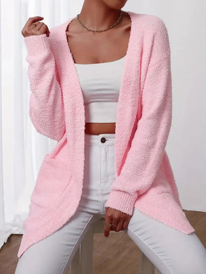 Gemütlicher Cardigan mit Handtaschen für Alle Gelegenheiten