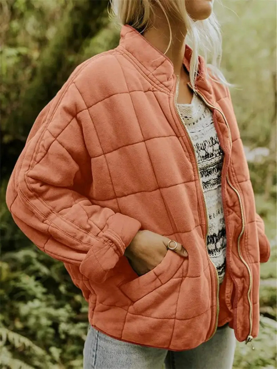 Oversize Übergangsjacke für Damen - Dicke und Bequeme Jacke für jedes Wetter