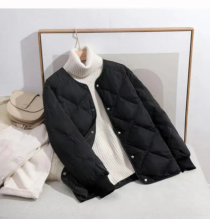 Stylische und warme Damenjacke für kalte Tage - Perfekt für Herbst und Winter