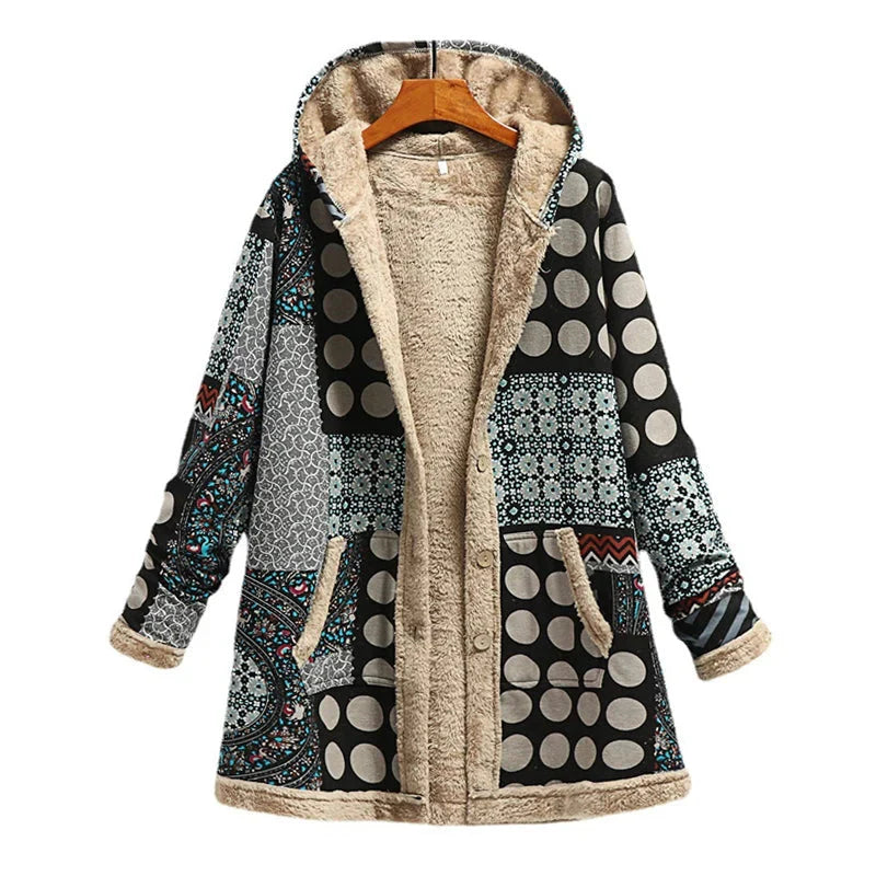 Stylische Vintage Kapuzenjacke für jeden Anlass