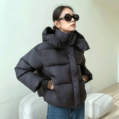 Stylische Winterjacke mit wärmespeichernder Wattierung für kalte Tage