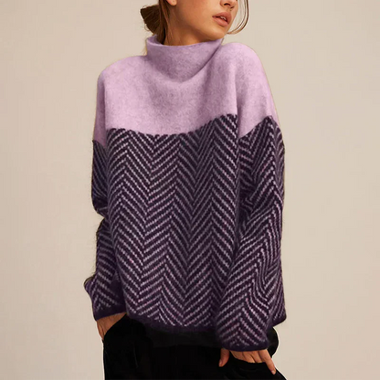 Stylischer Schildkrötenpullover für Damen – Komfort und Trend vereint!