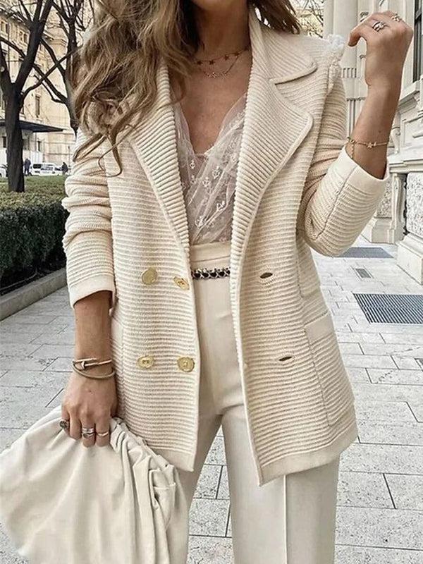 Vielseitiger Langarm-Cardigan für Damen - Eleganter und Bequemer Look