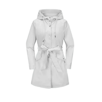 Wasserdichter, eleganter Trenchcoat für Damen – Zeitloser Stil und Schutz für jedes Wetter